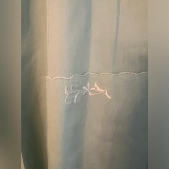 VTG Still NEW 2 pc. Maxi 1970s Embroidered Night gown set . - Picture 8 of 10